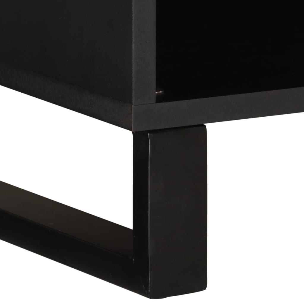Beistelltisch 60x33x107 cm Altholz Massiv